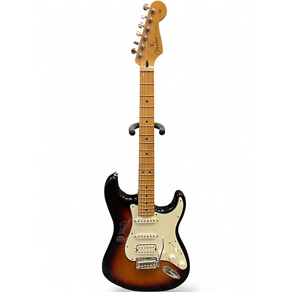 Used Fender Player Stratocaster 2 Tone Sunburst Solid Body Electric Guitar