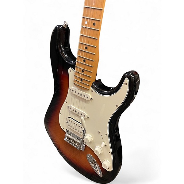 Used Fender Player Stratocaster 2 Tone Sunburst Solid Body Electric Guitar