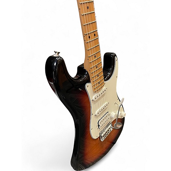 Used Fender Player Stratocaster 2 Tone Sunburst Solid Body Electric Guitar