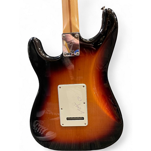Used Fender Player Stratocaster 2 Tone Sunburst Solid Body Electric Guitar