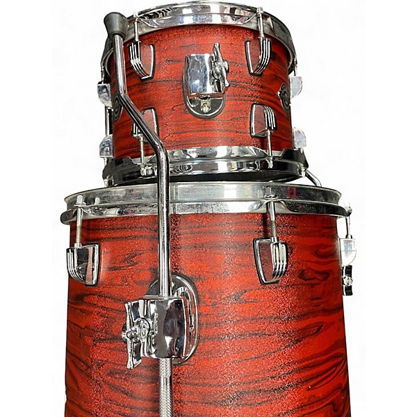 Used Ludwig 3 Piece Breakbeats By Questlove Candy Apple Red Drum Kit