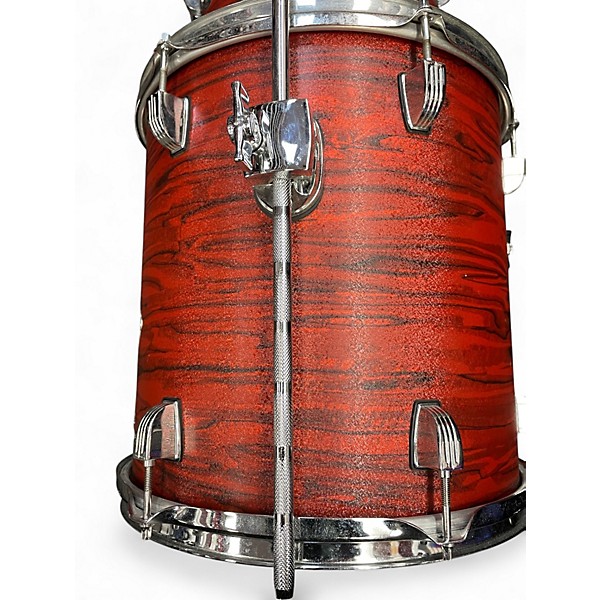 Used Ludwig 3 Piece Breakbeats By Questlove Candy Apple Red Drum Kit