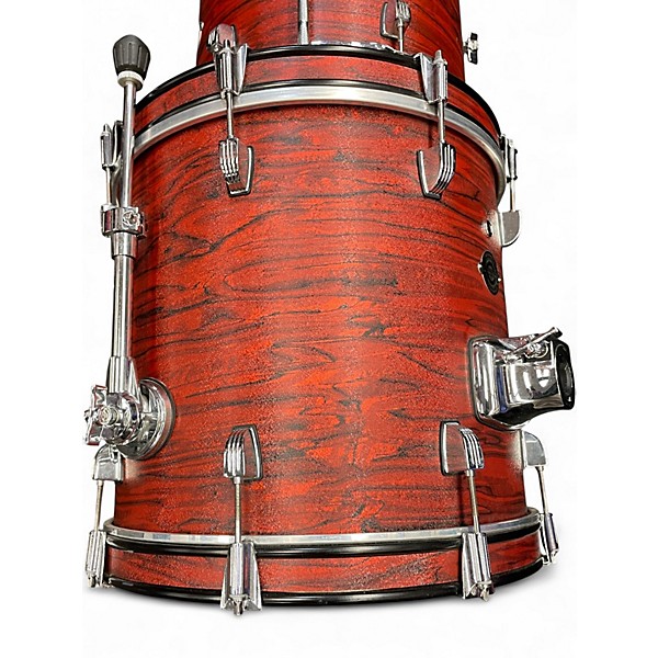 Used Ludwig 3 Piece Breakbeats By Questlove Candy Apple Red Drum Kit