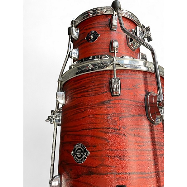 Used Ludwig 3 Piece Breakbeats By Questlove Candy Apple Red Drum Kit
