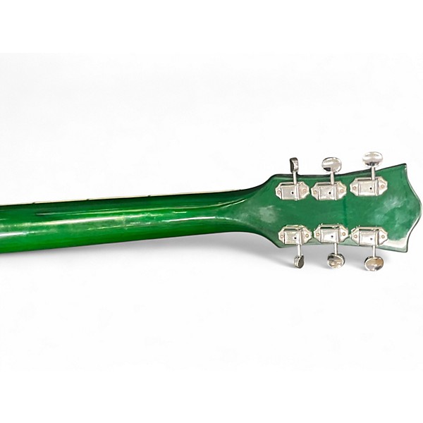 Used Lyxpro 39" SB Series Electric Guitar Green Solid Body Electric Guitar
