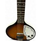 Used Danelectro Baby Sitar Brown Burst Solid Body Electric Guitar