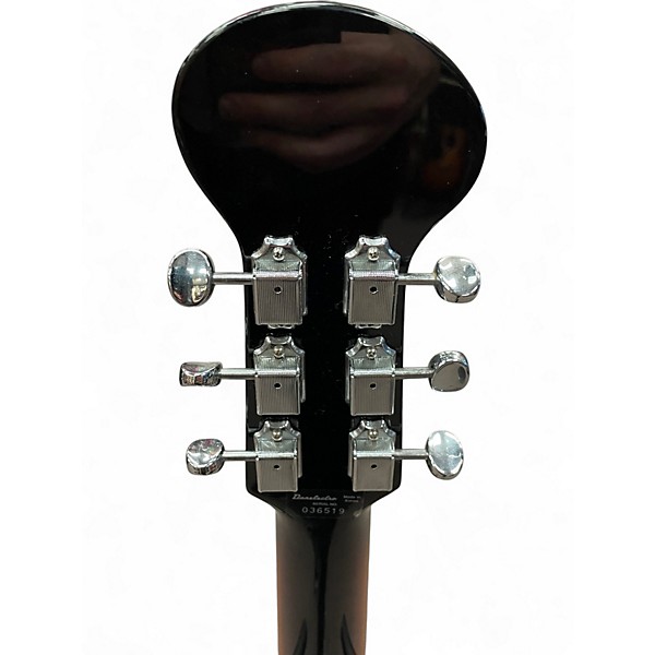 Used Danelectro Baby Sitar Brown Burst Solid Body Electric Guitar