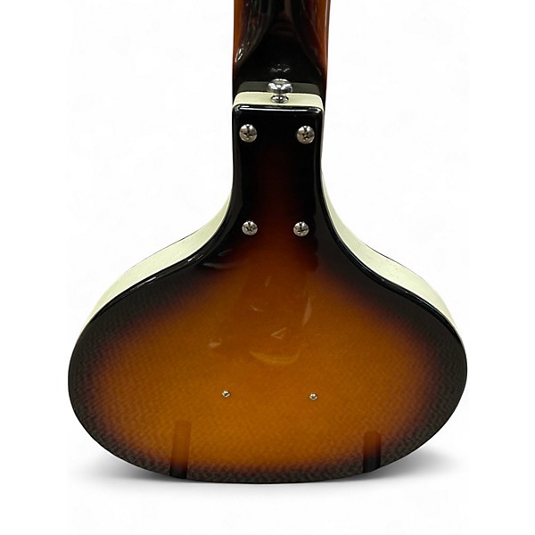 Used Danelectro Baby Sitar Brown Burst Solid Body Electric Guitar
