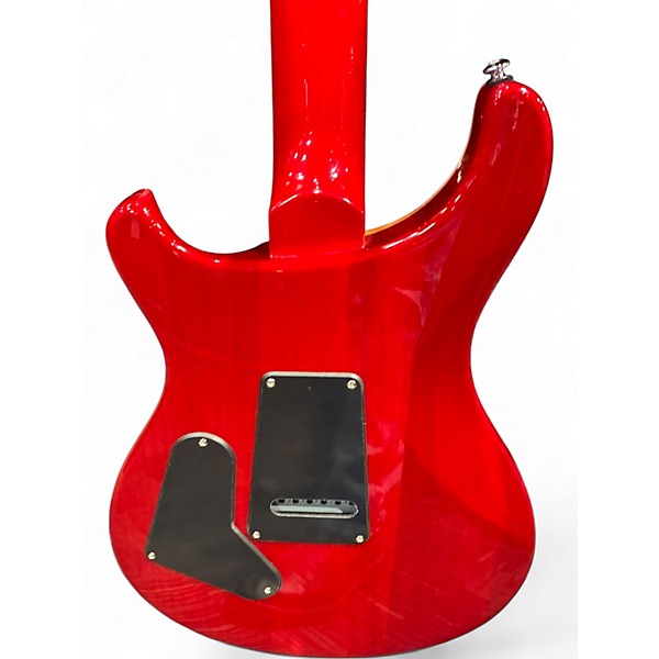 Used PRS SE Custom 24 Charcoal Cherry Burst Solid Body Electric Guitar