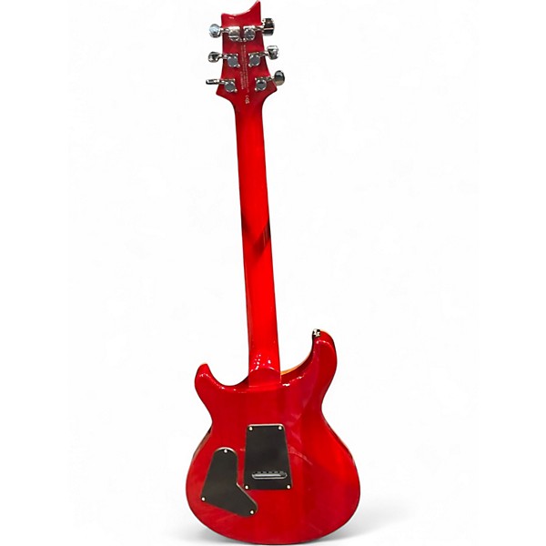 Used PRS SE Custom 24 Charcoal Cherry Burst Solid Body Electric Guitar