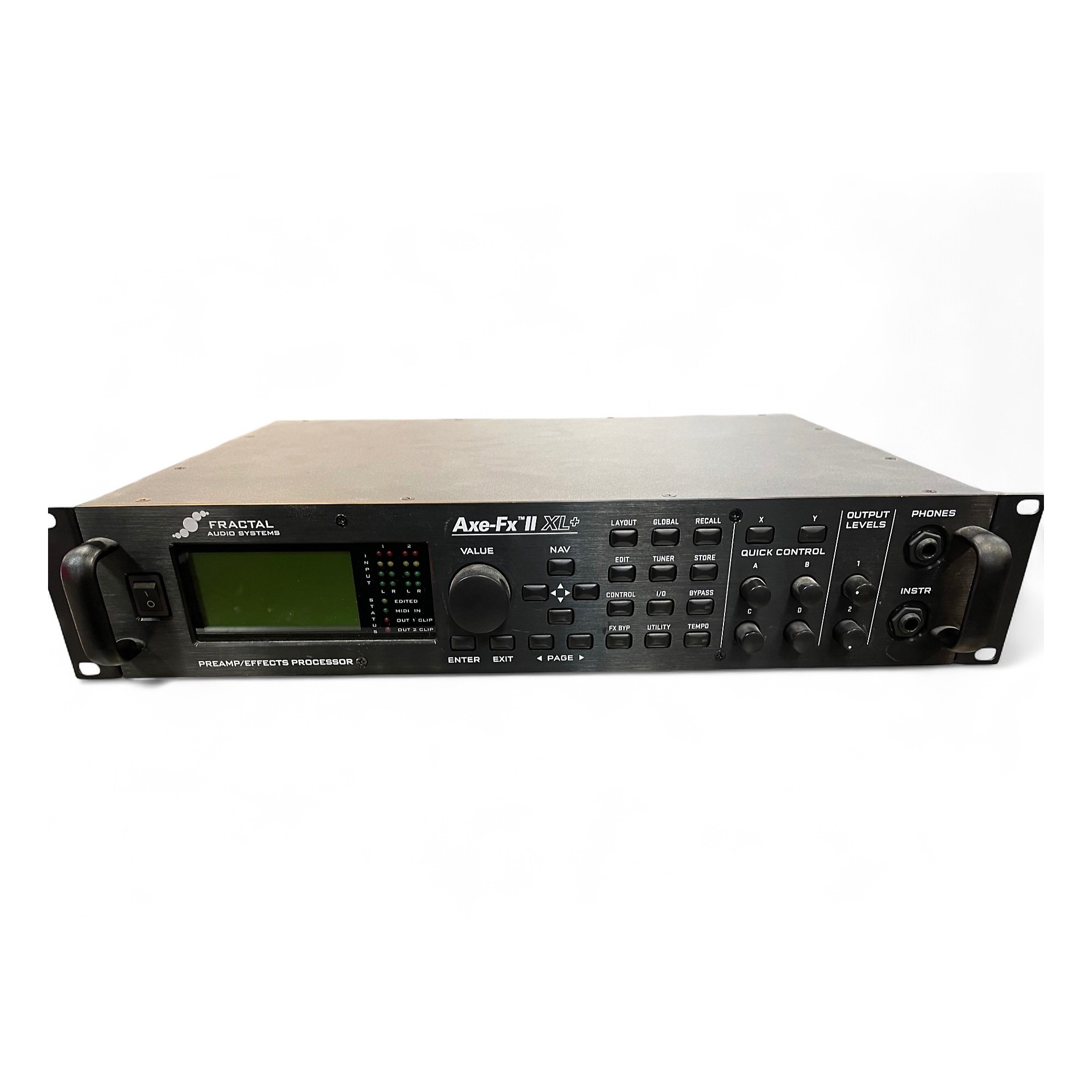 XL+ II FX Axe Audio Fractal XL+ Fx2 Axe-FxⅡ SYSTEMS AUDIO FRACTAL Preamp/Effects Music Evolution - Processor ギター
