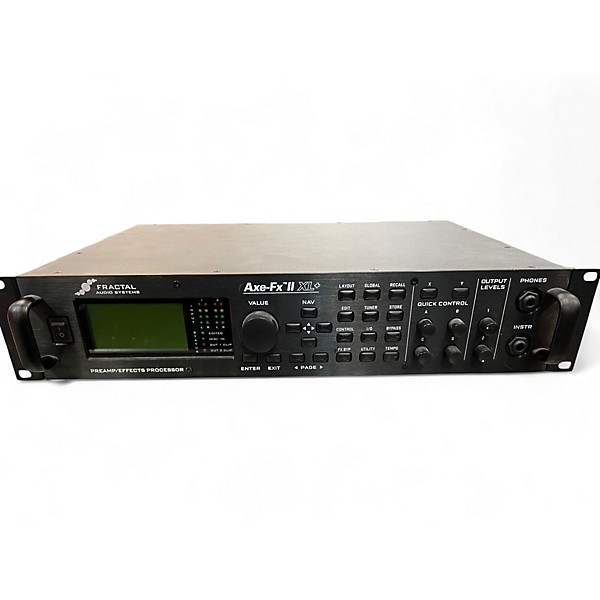 Used Fractal Audio AXE-FXII XL+ w/ MFC-101 CONTROLLER Effect Processor