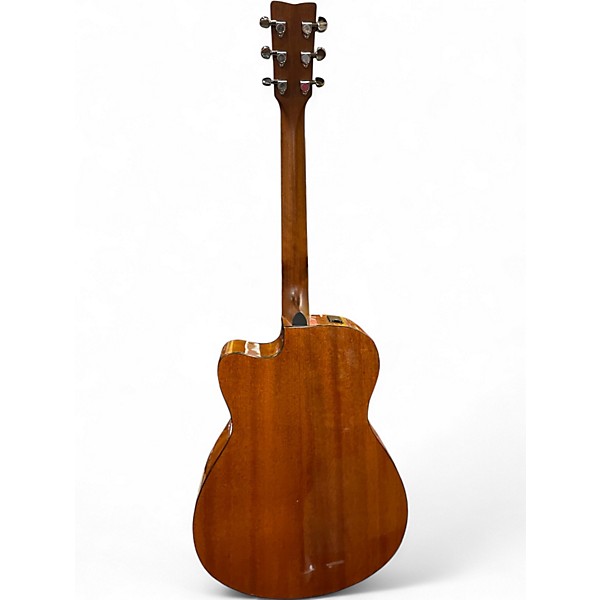 Used Yamaha FSX800C Brown Sunburst Acoustic Electric Guitar
