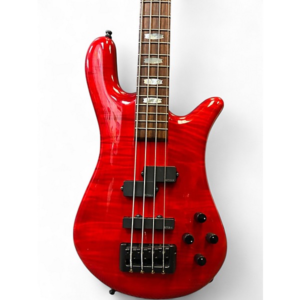 Used Spector Euro 4LX RED Electric Bass Guitar