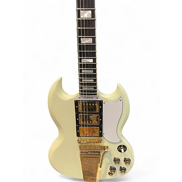 Used Epiphone '63 SG CUSTOM MAESTRO Classic White Solid Body Electric Guitar