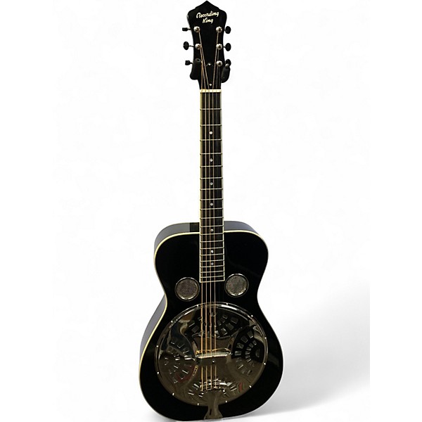 Used Recording King RR-36 Black Acoustic Guitar