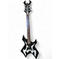 Used B.C. Rich Warlock BLACK & GRAFFIC Solid Body Electric Guitar thumbnail