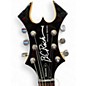 Used B.C. Rich Warlock BLACK & GRAFFIC Solid Body Electric Guitar