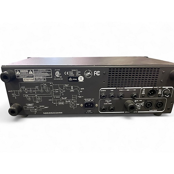 Used Gallien-Krueger Fusion 550 Hybrid 550W Bass Amp Head