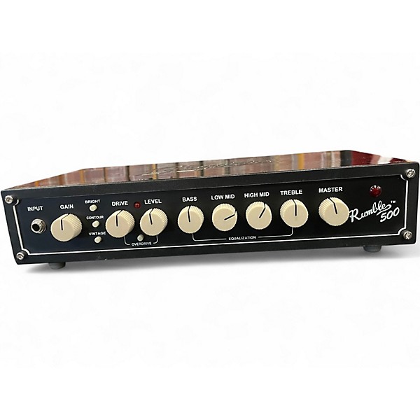 Used Fender RUMBLE 500 Bass Amp Head
