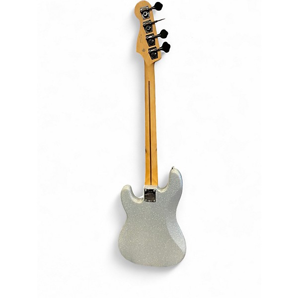 Used 2025 Fender 75th Anniversary Player II Precision Bass Diamond Dust Sparkle Electric Bass Guitar