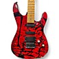 Used Aria SL PRO II RED GRAPHIC Solid Body Electric Guitar