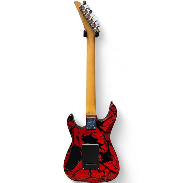 Used Aria SL PRO II RED GRAPHIC Solid Body Electric Guitar