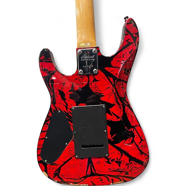 Used Aria SL PRO II RED GRAPHIC Solid Body Electric Guitar