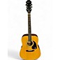 Used 2003 Epiphone PR150 Natural Acoustic Guitar thumbnail
