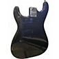 Used Squier Standard Stratocaster Black Solid Body Electric Guitar