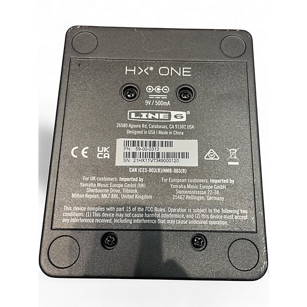 Used Line 6 HX ONE Effect Processor