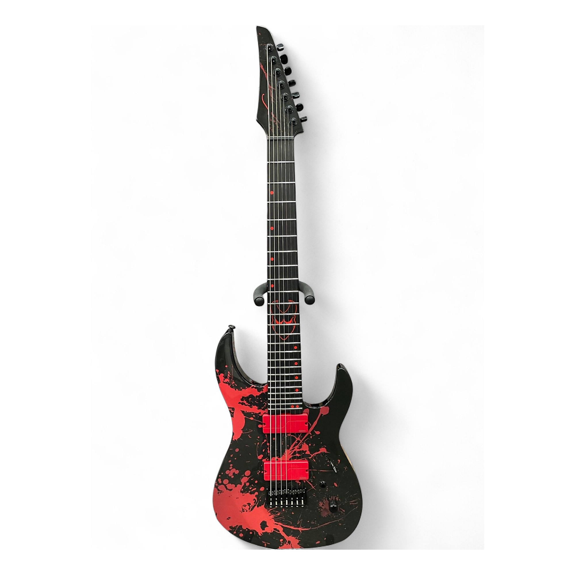 Used Legator N7CS NINJA SLAUGHTER 7 demolished black Solid Body