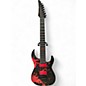 Used Legator N7CS NINJA SLAUGHTER 7 demolished black Solid Body Electric Guitar thumbnail