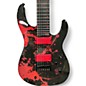 Used Legator N7CS NINJA SLAUGHTER 7 demolished black Solid Body Electric Guitar