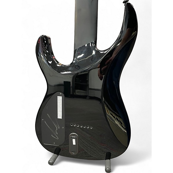 Used Legator N7CS NINJA SLAUGHTER 7 demolished black Solid Body Electric Guitar