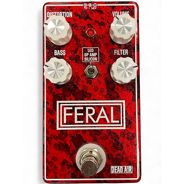 Used Dead Air Feral Distortion Effect Pedal