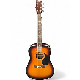Used Hohner DREADNOUGHT HW400 2 Color Sunburst Acoustic Guitar