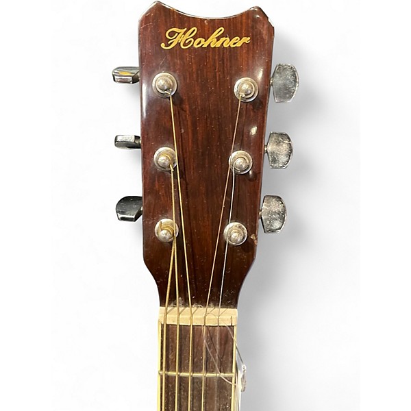 Used Hohner DREADNOUGHT HW400 2 Color Sunburst Acoustic Guitar