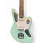 Used Squier Vintage Modified Jaguar Surf Green Solid Body Electric Guitar