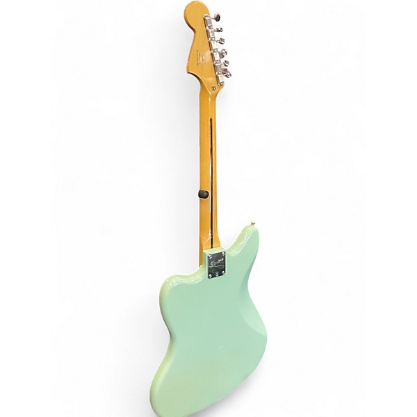 Used Squier Vintage Modified Jaguar Surf Green Solid Body Electric Guitar