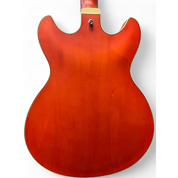 Used Ibanez as73 satin orange Hollow Body Electric Guitar