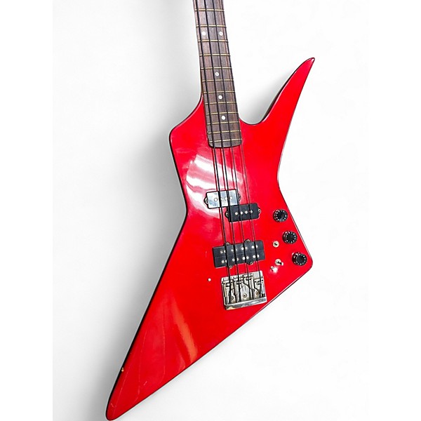 Used Kramer FOCUS 8000 Wine Red Electric Bass Guitar