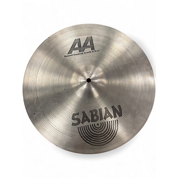Used SABIAN 16in AA SOUND CONTROL Cymbal