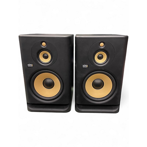 Used KRK RP10 ROKIT G4 3-Way Pair Powered Monitor