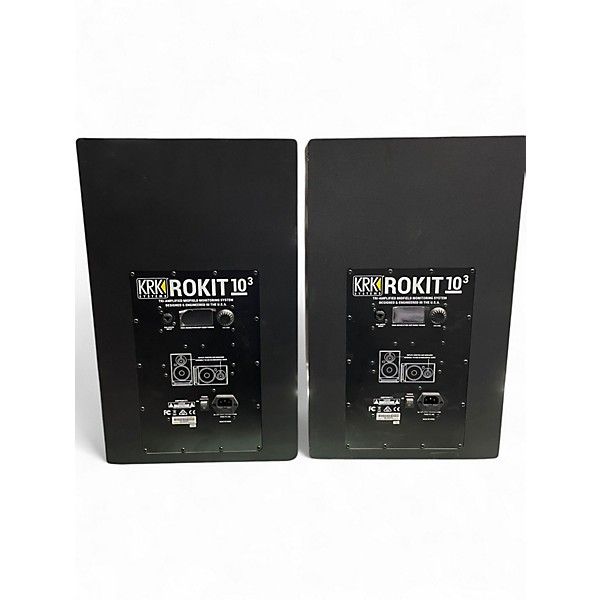 Used KRK RP10 ROKIT G4 3-Way Pair Powered Monitor