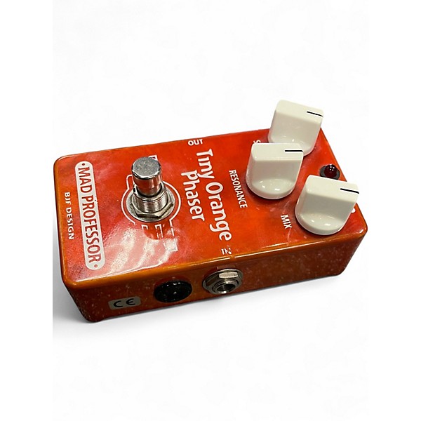 Used Mad Professor Tiny Orange Phaser Hand-Wired Version Effect Pedal