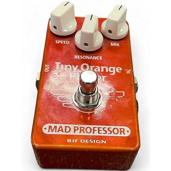 Used Mad Professor Tiny Orange Phaser Hand-Wired Version Effect Pedal