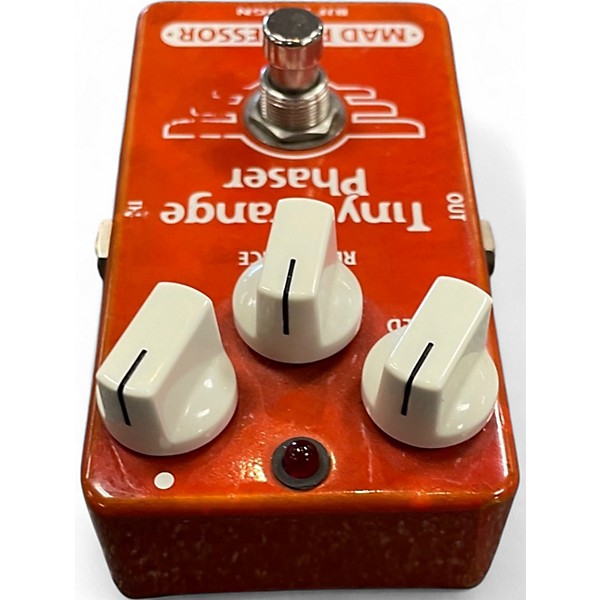 Used Mad Professor Tiny Orange Phaser Hand-Wired Version Effect Pedal