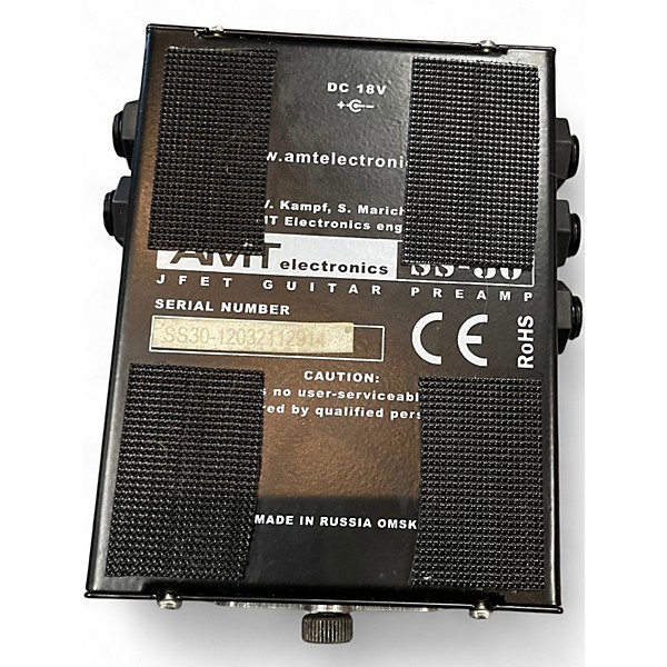 Used AMT Electronics SS30 Bulava 3-Channel Pedal