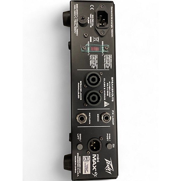 Used Peavey Mini Max Bass Amp Head